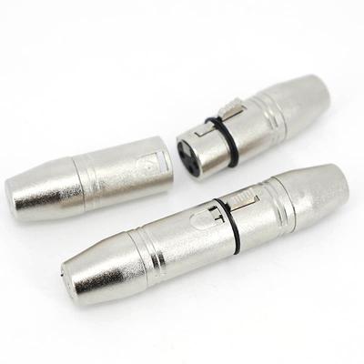 XLR 3-контактный штекер/гнездо на 3,5 мм гнездо-разъем к XLR аудиоадаптер для микрофона, динамиков, звуковых консолей, усилителя, XLR-разъем