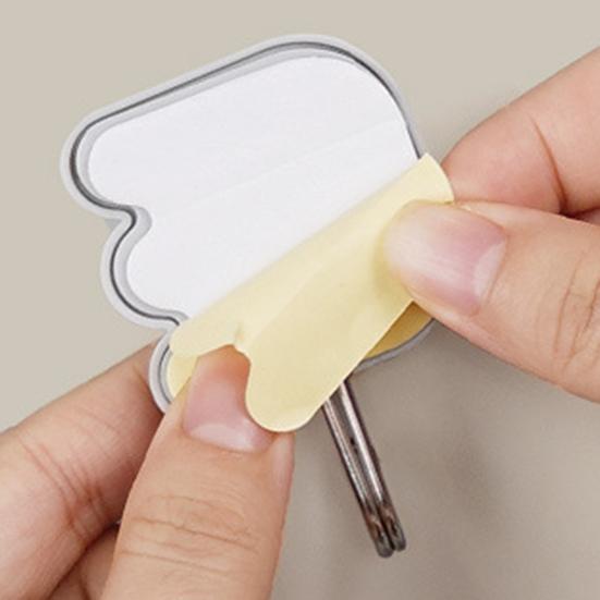 4 шт./набор Крючки для настенного декора в виде букв Настенные крючки «Любовь» Водонепроницаемые самоклеящиеся крючки для ванной комнаты для прихожей, спальни, гостиной