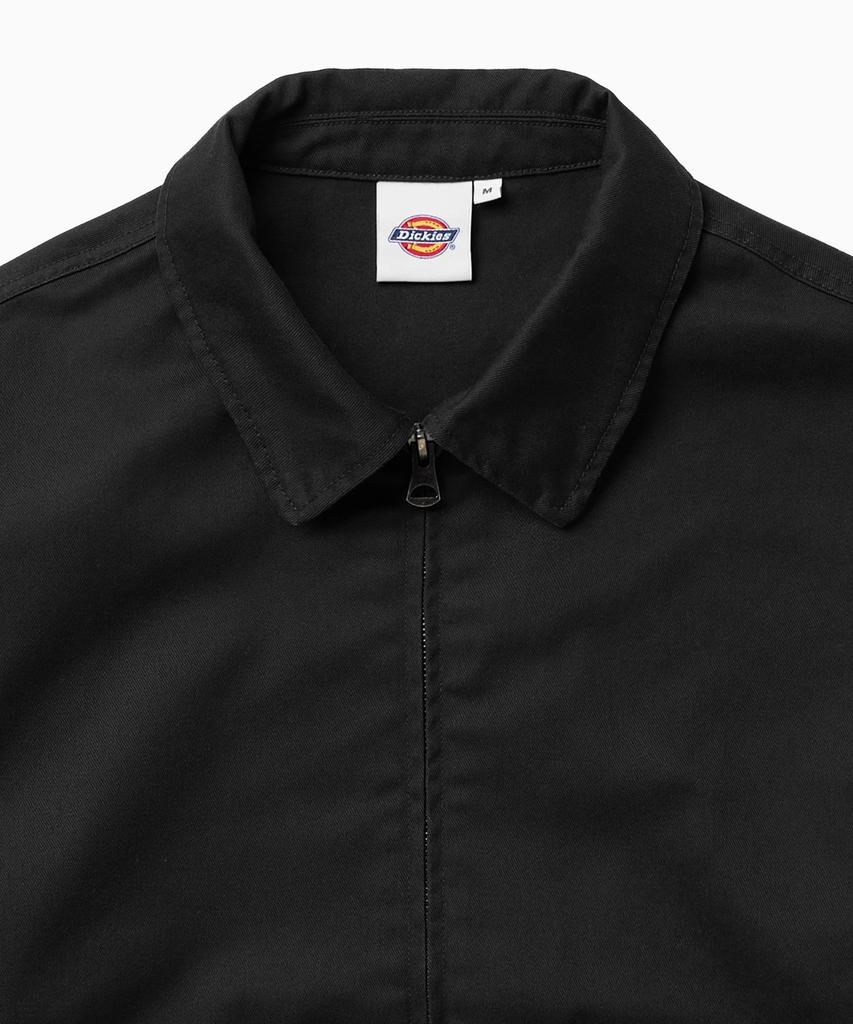 Dickies Стиранная джинсовая куртка-тракер Черная