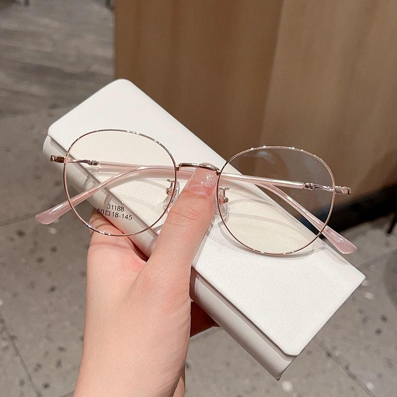 Литературная ретро маленькая круглая оправа для близорукости для мужчин и женщин, простые очки Yan Feng Danyang