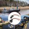 Trolling Motor Plug and Receptacle Set for Marine Boat, 14365-6 Male & 14366-6 Female Trolling Motor Connector