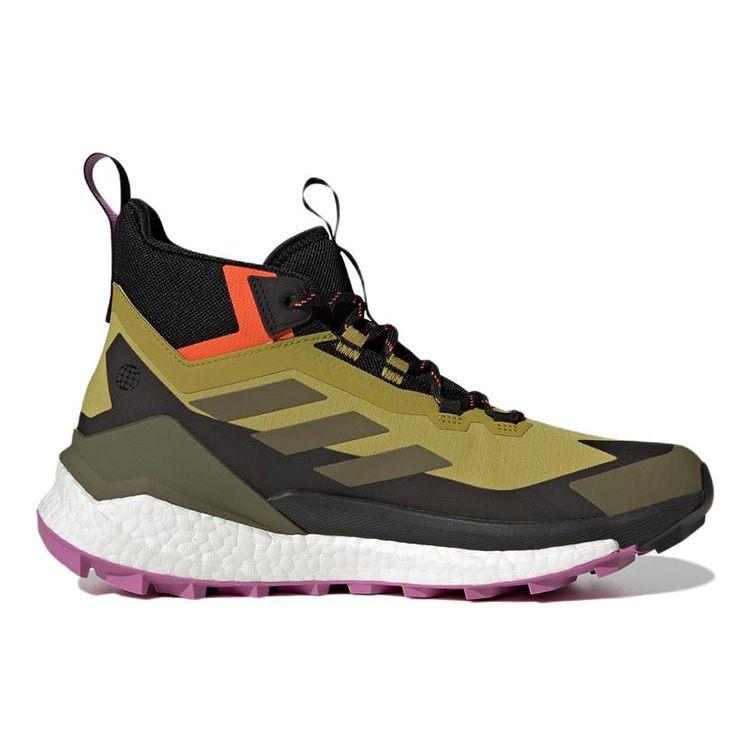 adidas Мужские кроссовки Terrex Free Hiker 2 GORE-TEX Pulse Olive Green Focus-Olive Impact-Orange GV8900