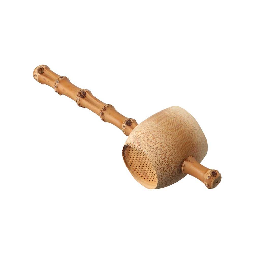 Artware Crafts Teahouse Home Accessories Long Handle Colander Infuser Bamboo Strainer Tea Filter