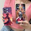 Чехол для телефона Sword Art Online Асуна для Xiaomi Redmi Note 14 13 12 11 10 9 S A Pro Plus Lite 5G Черный Чехол Мобильные телефоны Смартфон