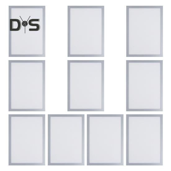 10 шт. A3/A4/A5/A6/8K магнитный держатель для знаков настенный самоклеящийся фоторамка для показа фотографий документ бумага постер произведение искусства картина держатель