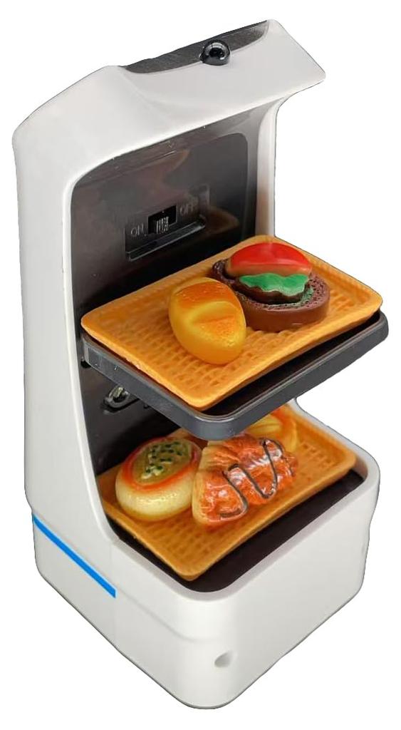 TKSK RC Petit STEAM Доставка еды Управляет двумя роботами Семейный ресторан Батарея Всего 6 лет и Робот, Одновременно, Робот, Робот в форме кошки,