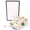 Great GUCCI Low cut sneakers Web stripe GG Marmont vintage logo beige Women 35.5 Used