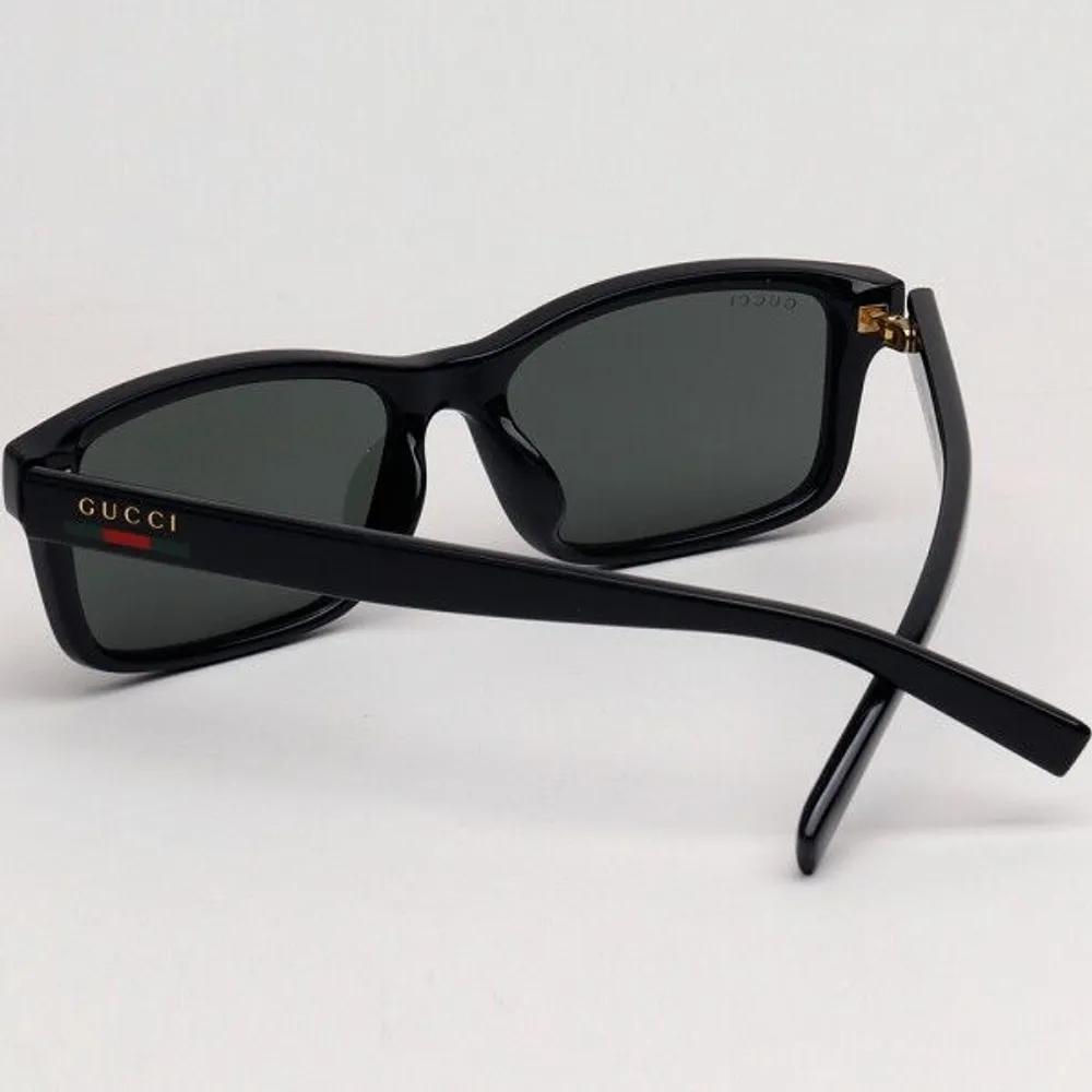 [Gucci] Sunglasses GG1986SA 001 Rectangular Men's & Women's Horn-rimmed