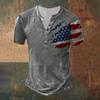 Men's Short Sleeve Graphic And Embroidered Fashion T-Shirt Spring And Summer Short Sleeve Printed