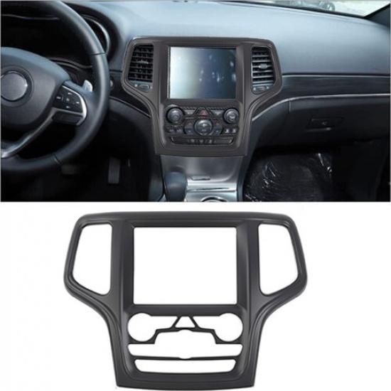 Dashboard Center Radio Navigation Panel Cover For Jeep Grand Cherokee 2014-