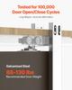 VEVOR Pocket Door Frame Kit, for 610-813mm Wide 2032mm High Door, Pocket Door Kit with Two-Way Soft Close Mechanism, Slide Smoothly Quietly