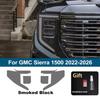2 шт. Предварительно вырезанные Для GMC Sierra 1500 2500HD EV Автомобиля Прозрачная PPF TPU Наклейка Прозрачная Черная Защитная Пленка для фар Аксессуары