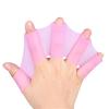 Swim Pool Paddles Finger Wear Frog Type Swimming Flippers Hand Finger Fin Hand Web Finger Webbed
