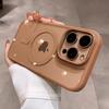 Усовершенствованный акриловый чехол для телефона, не желтеющий, для iPhone 16 15 14 13 12 11 Pro Max 16 Plus, прозрачная магнитная защитная крышка Magsafe