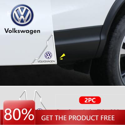 Для VOLKSWAGEN VW Автомобильные прозрачные наклейки-защитки на углы дверей, стикеры, стайлинг автомобиля Для Volkswagen VW GTI Golf 4 5 6 Passat Jet