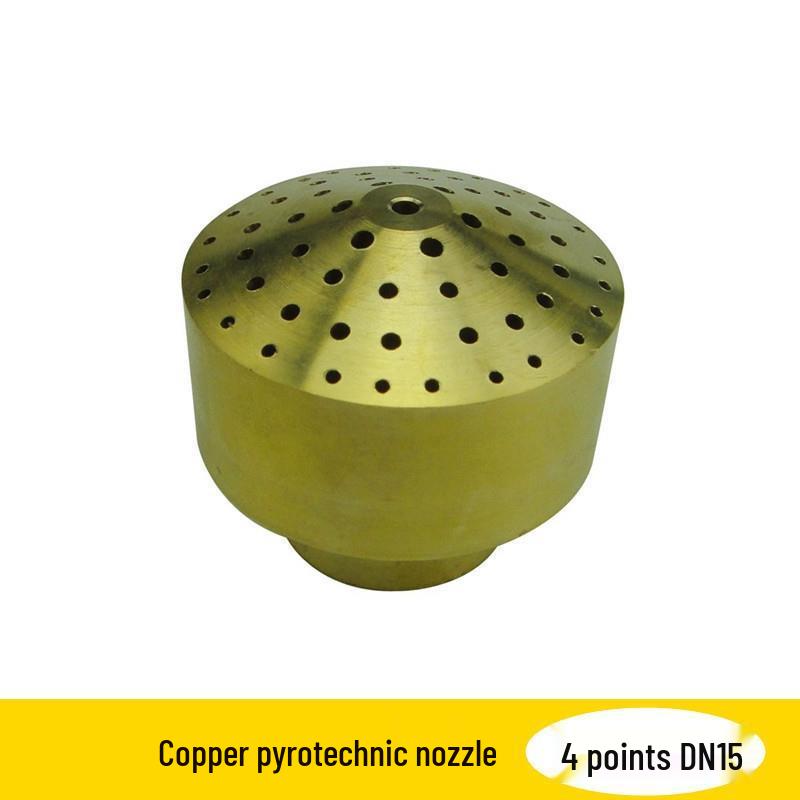 All-Copper Multi-Hole Firework Nozzle Garden and Pond Fountain Sprinkler