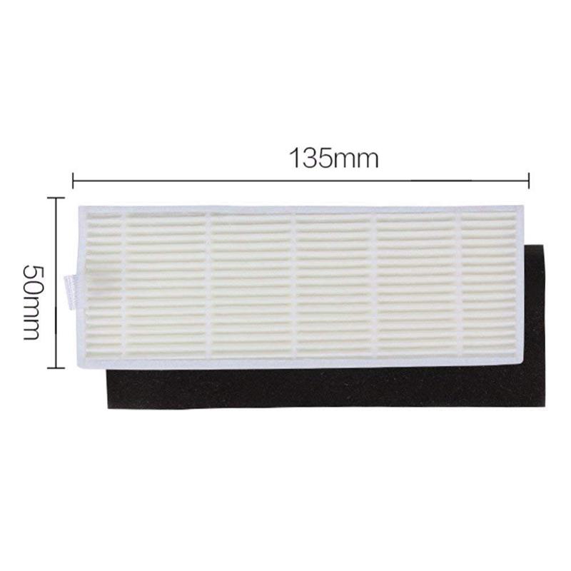 Боковая щетка HEPA-фильтр Тряпки для швабры для Osoji Dojosan 950 990 680 870 Ilife A6 A8 Запчасти для пылесоса Щетки Чистящая швабра