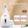 SPA Face Steamer Nano Mist Sprayer Hot/Cool Facial Steamer For Skin Pores Cleansing Anti-aging Wrinkle Facial Humidifier
