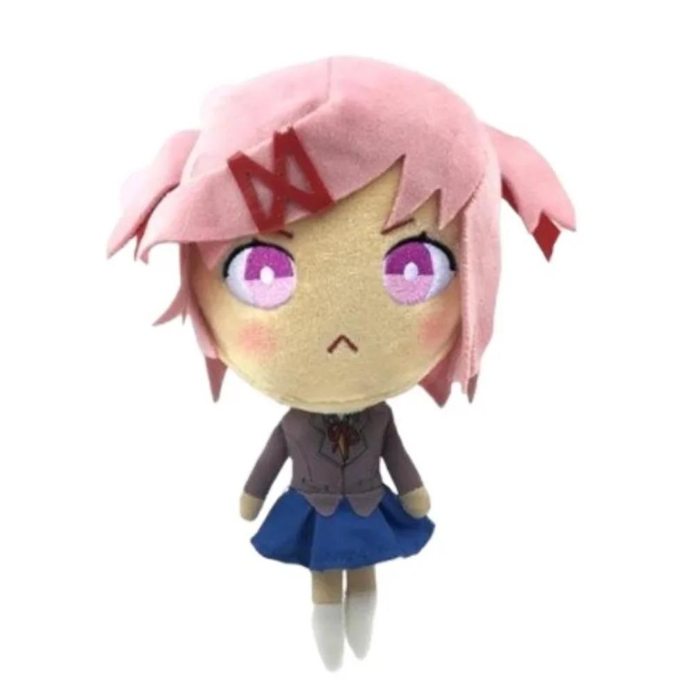 Горячий Милый Клуб Литературы Doki Doki! Плюшевый набор Моника Сайори Нацуки Юри Мягкие набивные игрушки в школьной форме для фанатов Декор для дома