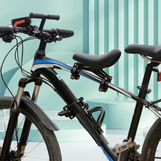 1 комплект детского велосипедного сиденья, устанавливаемого спереди, велосипедное сиденье, руль, педаль, съемное переднее сиденье для детского дорожного горного велосипеда, аксессуары для велосипеда