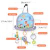 Baby Car Toy Travel Activity Center Kicking Car for Seat Tummy for Time Rattle Arch Toy for W/ Hanging Rings Toddler Sen