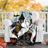 1pc Casper1 Theme Blanket - Digital Print, Polyester, Cozy for All Seasons, Perfect for Outdoor, and Travel