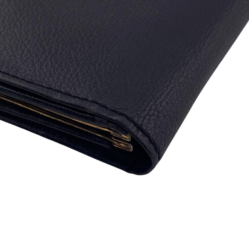 Yves Saint Laurent Кошелек-кошелек с логотипом YSL из кожи черный кожаный мужской Б/У