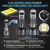 MAXGTRS 2x H4 Hi/Lo H7 Bi-LED Линза Проектора H11 9005 HB3 9006 HB4 Автомобильная Лампа Фары Canbus Lampada 6000K Мини Противотуманная Фара 12V LHD RHD