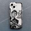 Scarface 1983 Film Al Pacino Movie Phone Case for IPhone 11 12 13 Mini 14 15 16 Pro XS MAX 8 7 Plus X XR Shockproof Cover Fundas