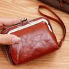 Маленькая и Легкая Сумка для Мелочи, Мини-кошелек для Женщин с Множеством Отделений для Карт, Короткий Кошелек для Денег.