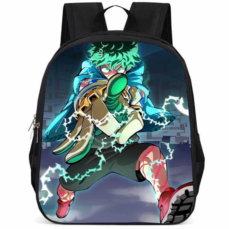 My Hero Academia 15-inch Large Capacity Lightweight Oxford School Backpack For Kids