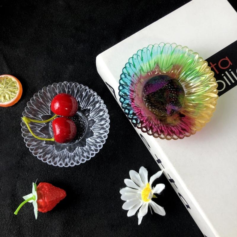 Flower Storage Tray Silicone Mold Storage Box Crystal Epoxy Resin Casting Molds Jewelry Tray Gypsum Mold Home Decor