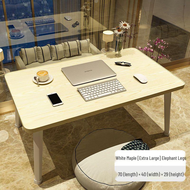 Складной прикроватный студенческий стол: Компактный, Универсальный Стол для Спальни или Общежития