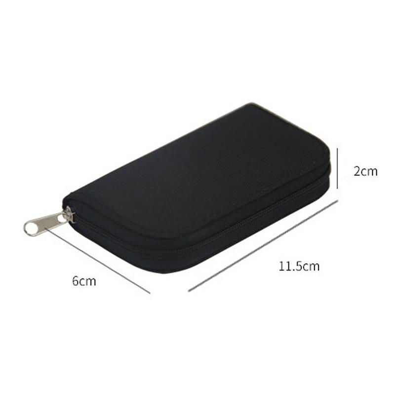 Memory Card Storage Bag Carrying Case Holder Wallet 22 Slots for Game Accessories Memory Card Box