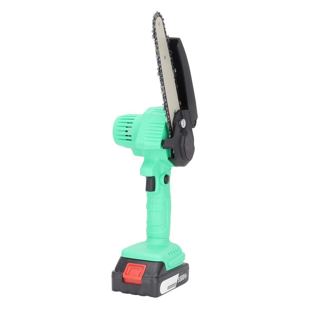 Электрическая цепная пила 6 дюймов Многофункциональная ручная малая цепная пила на литиевой батарее 100?240В