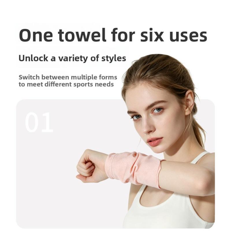 Sports Anti-Sweat Wristband for Running - Cold-Feeling Wrist Support - Fitness Equipment for Both Men and Women - Breathable and Portable