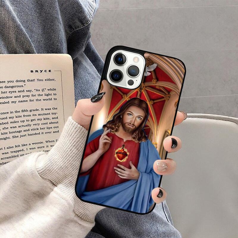 Divine Mercy Jesus Phone Case For iPhone 17 Air 16 15 14 plus 11 12 13 Pro Max coque Cover Shell