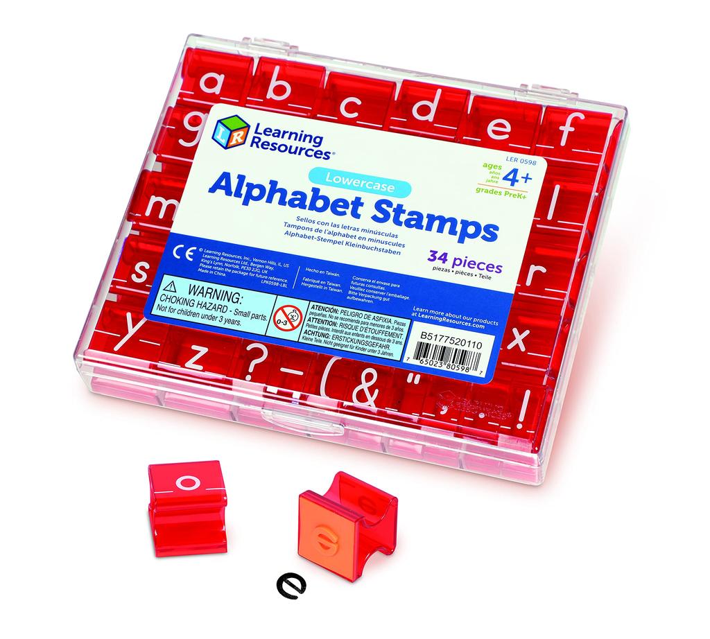 Learning Resources Алфавитные штампы строчные LER 0598