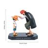 One Piece Surrounding Straw Hat Road Flying Red Haired Shanks Handmade Model Desktop Car Ornament Scene Collection Edition