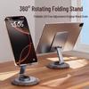 Wood Grain All-Metal Phone & Tablet Stand - Universal Holder for TV Show Watching, Custom Logo