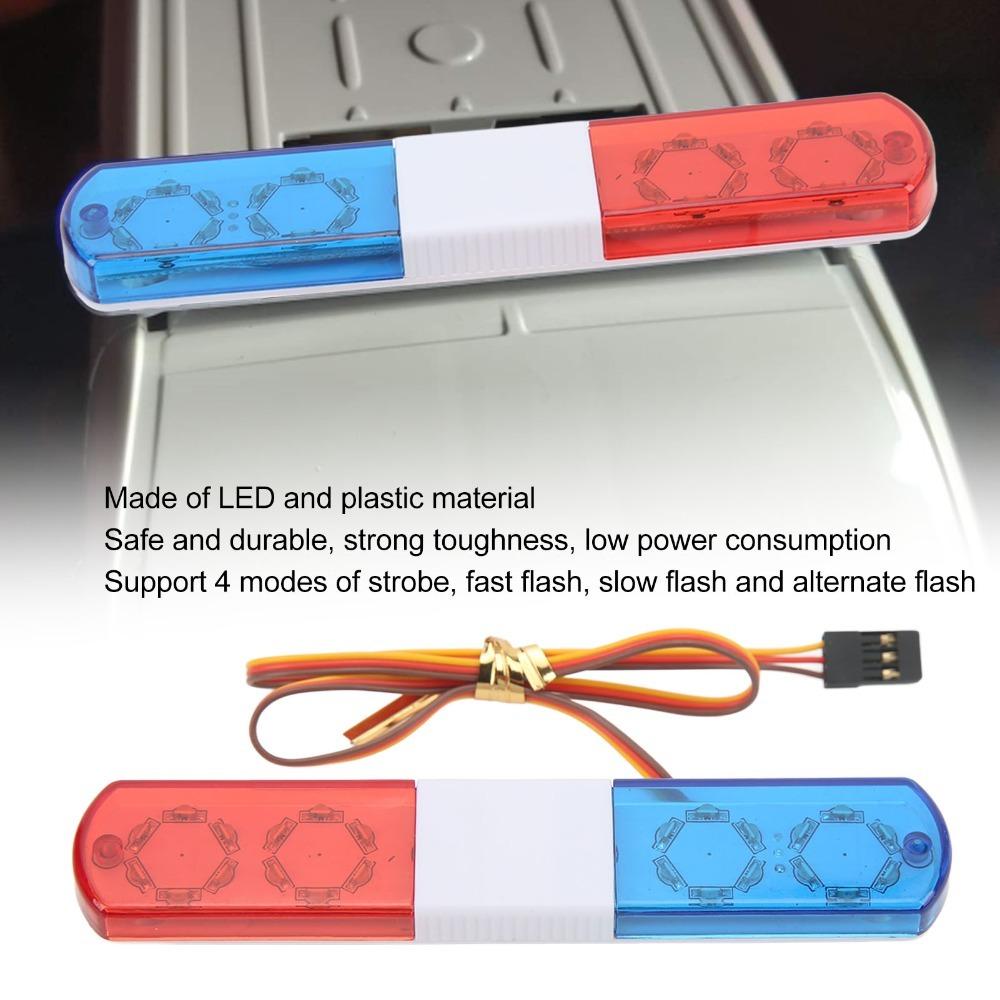 Multi-Function RC Alarming Light Nine Flashing Modes Alarming Flash Lamp RC Car Accessories