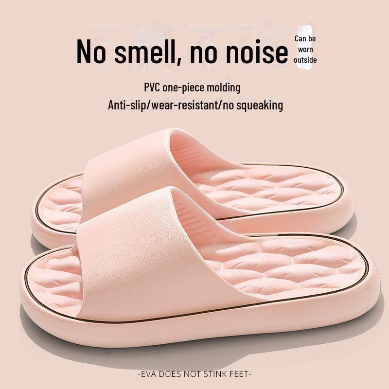 Мужские тапочки в корейском стиле на толстой подошве: Модные, универсальные, удобные, нескользящие, повседневные домашние тапочки на лето.