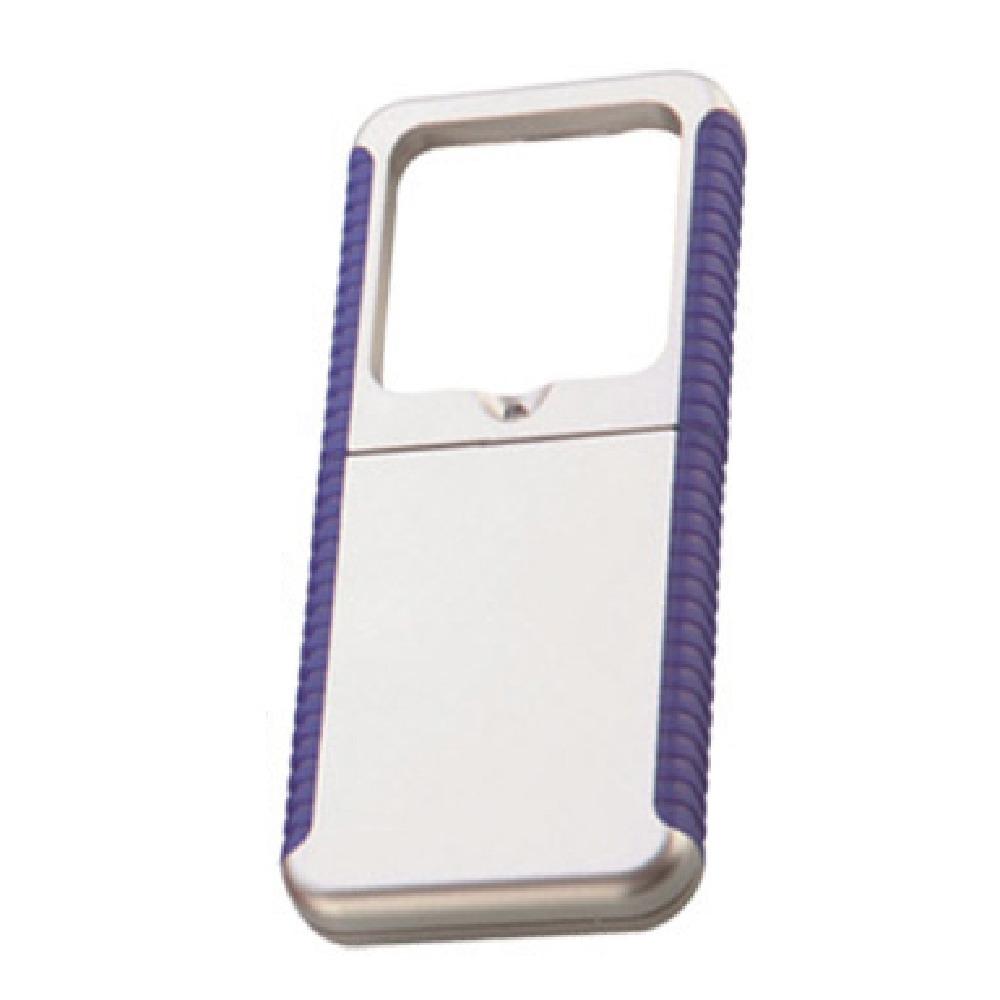 Handheld LED Magnifier 5x Magnification Illuminates Magnifier Pocket Loupe Reading Assistance