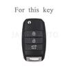 For Kia RIO 3 4 Hyundai I30 Optima Xceed Ceed 2 Sorento 2011 Forte Niro 2023 Soul 2019 EV6 Sportage 4 Stonic Car Key Case Cover