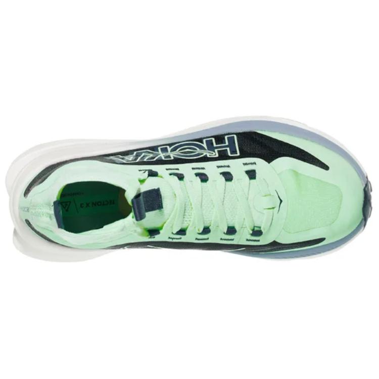 HOKA Tecton X 3 Мятный Флюорит Темно-синий Женские Кроссовки Зеленый 1155114-MTV
