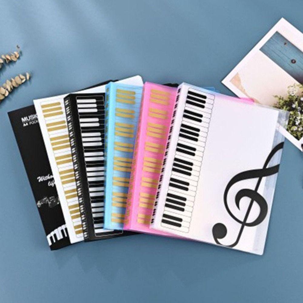 Органайзер для хранения партитур Органайзер для хранения документов Папка для музыкальных партитур Папка с бумажными листами для фортепиано