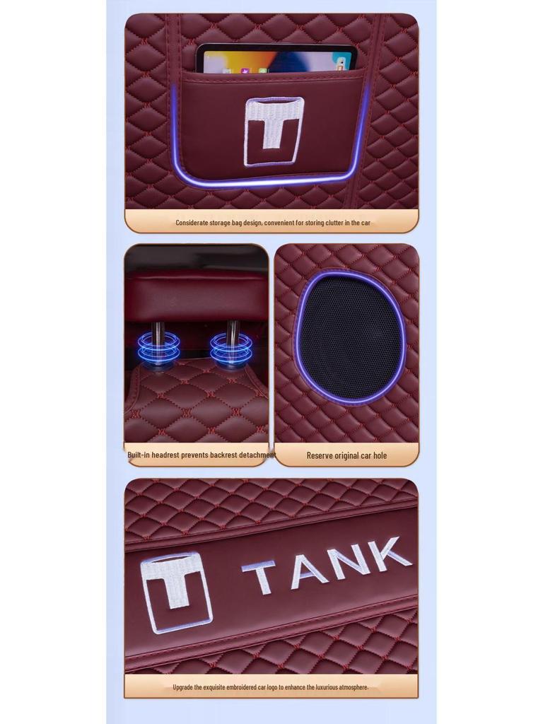 Eco-friendly Trunk Mat for Tank 400: Custom Surround Style Interior Trim for New Energy Models