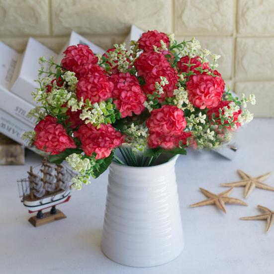 1 букет искусственный цветок хризантемы растение домашний офис вечерние декор