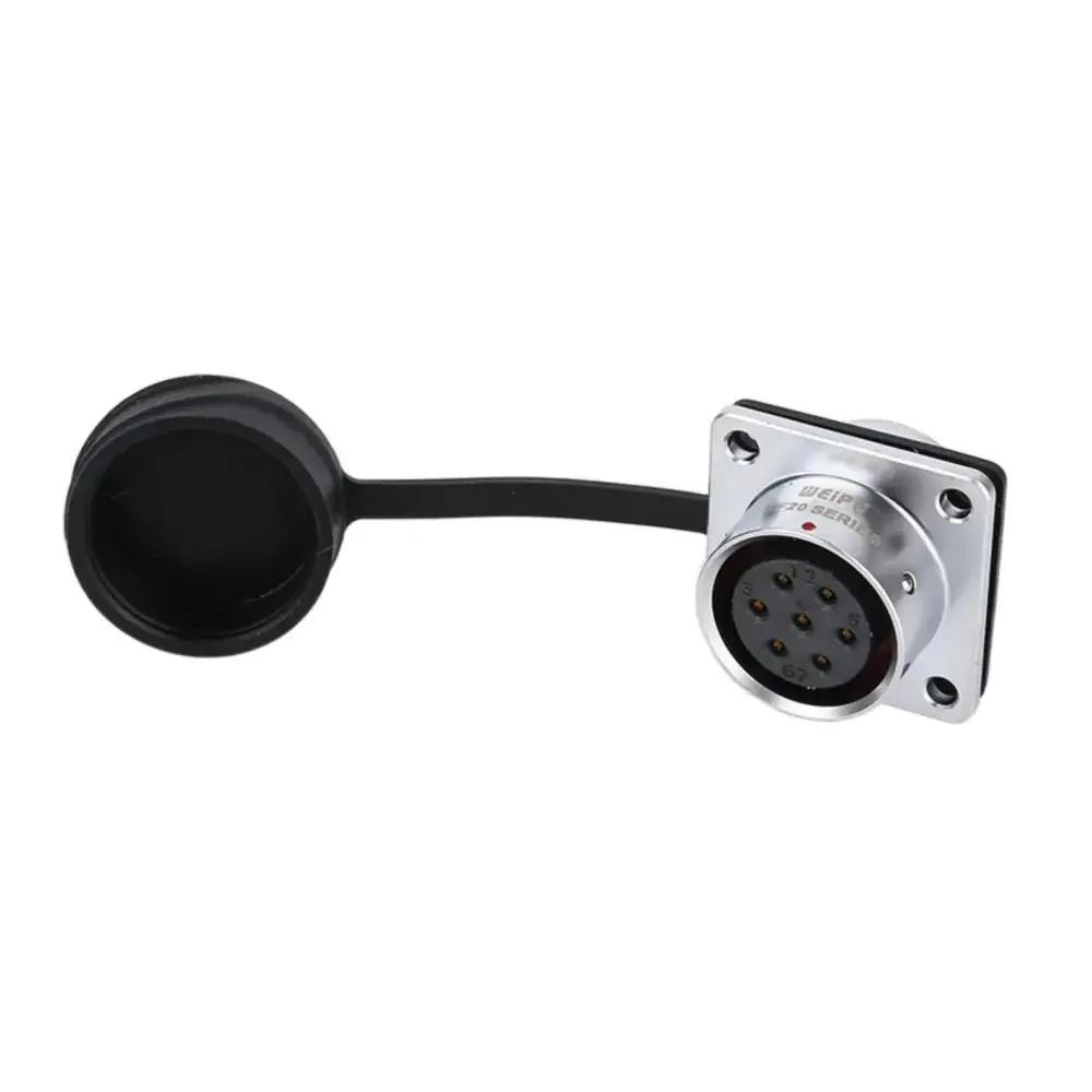 WEIPU SF20 SF2010/P SF2013/S Panel Seat IP67 Waterproof Automotive Circular Connector 2 3 4 5 6 7 8 9 12 15Pin Charger Adapter