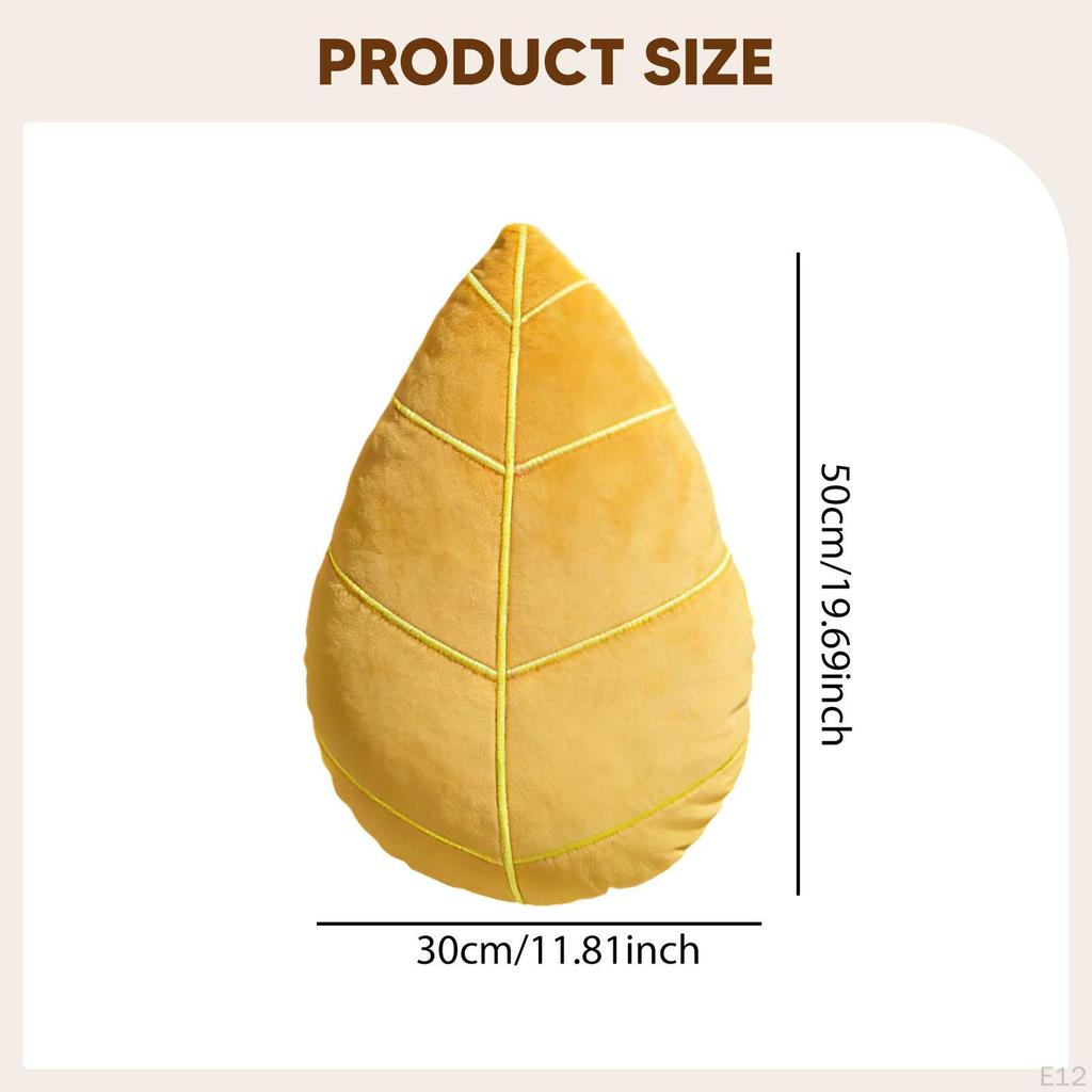 Plant Decorative Pillow Comfortable 3D Cute Home Decoration Cushion for Living Room Nursery Couch